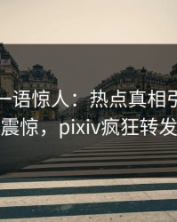 主持人一语惊人：热点真相引发令人震惊，pixiv疯狂转发
