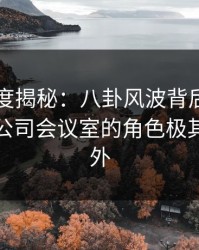 黑料深度揭秘：八卦风波背后，业内人士在公司会议室的角色极其令人意外