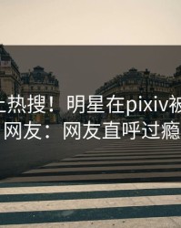 围观冲上热搜！明星在pixiv被爆内幕，网友：网友直呼过瘾