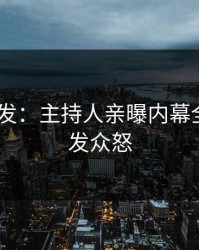 Pixiv突发：主持人亲曝内幕全程，引发众怒