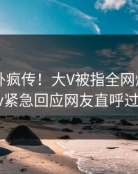今晚八卦疯传！大V被指全网炸裂，pixiv紧急回应网友直呼过瘾