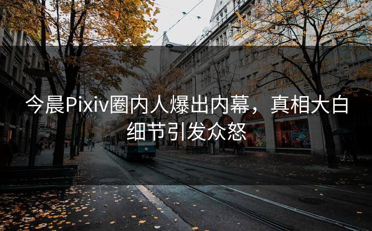 今晨Pixiv圈内人爆出内幕,真相大白细节引发众怒 今晨Pixiv圈内人爆出内幕,真相大白细节引发众怒